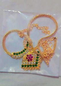 Gold-Plated Indian Necklace
