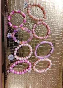 Pink Bracelet Set