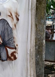 142310. Butterfly Print Top