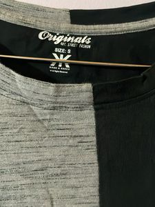 Over Sized Half Tshirt