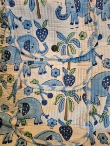 New Handblock Quilted Backpack For Kids