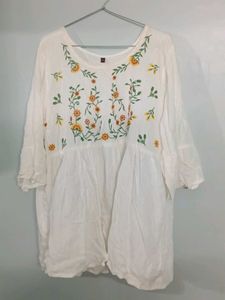 Floral Embroidered Top