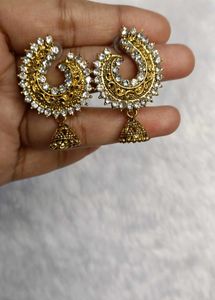 Gold Colour Plated Earrings