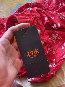 Red Floral Mini Skirt