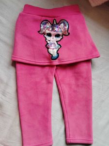 Cute Pink Skirted Leggings