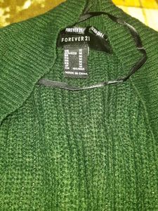 Dark Green Cardigan shrug
