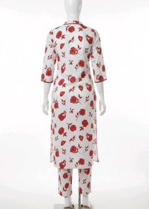 Floral Print Women's Kurta set