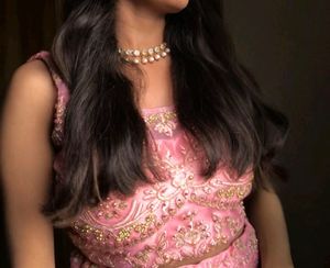 Beautiful Embroidery Work Flare Lengha🩷