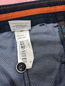 Men&#39;s Casual Blue Pants