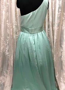 Elegant One-Shoulder Dress + 3 Freebie Earings Set