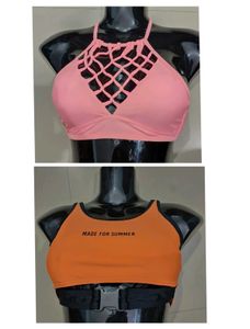 Two Stylish Bikini 👙 Tops New Condition