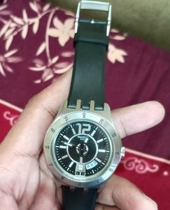 Swatch Men's Orignal Quartz Stainless Steel Black