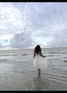 White Midi Dress