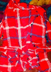 Red shirt and yellow tops combo🎁❤️💛🎁