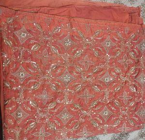 Georgette Heavily Embroided Saree
