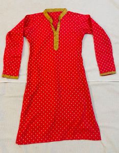PARTYWEAR PINK KURTA FOR WOMEN