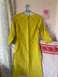 Green Printed Kurti