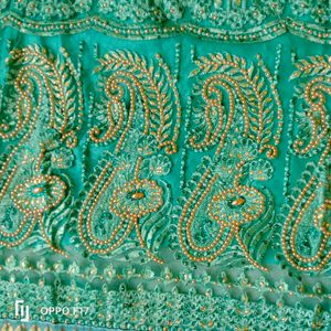 Heavy Peral Work Kurta Set
