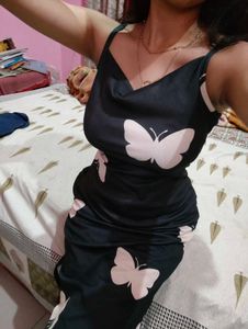Butterfly Print Dress