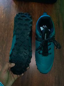 Teal Trail Running Shoes