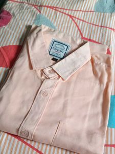 Peach Casual Shirts