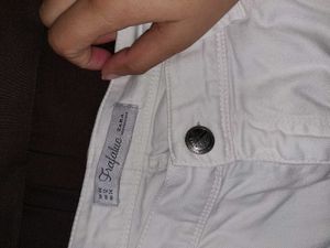 ZARA TRF Denim white Skinny Jeans