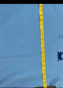 Benetton Blue Polo Shirt