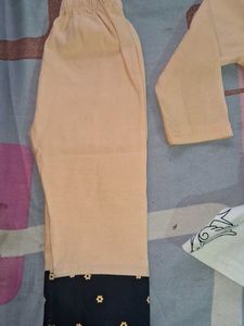 2 PC Frock Pant Set For Baby