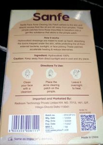Sanfe Acne Patch
