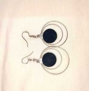 Circle Drop Earrings