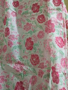 Floral Print Cotton Kurta Set