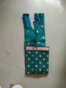 Sea Green Silk Kurti