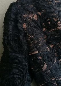 Lace Flower Patch Dress