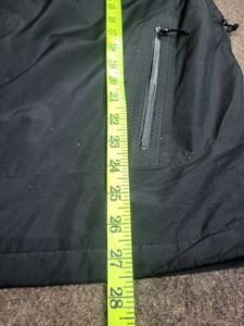 Stylish Black Windbreaker