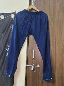 Elegant Blue Embroidered Kurta Set