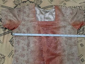 Pure Satin Artwork Dress
