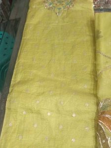 Yellow Dress Material