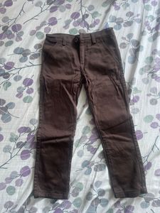 Brown Pants And Blue Jeans Used Only Thrice