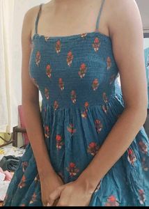 MANGO Floral Sundress