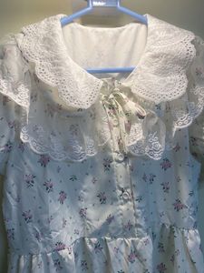 Cottagecore Cream Dress