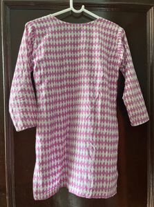 Purple Patterned Tunic