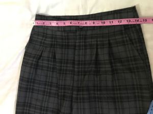 Forever21 Plaid Trousers Waist 28