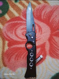 Black Button Knife For Vegetable Cutting