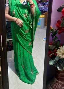 Beautiful Green Saree