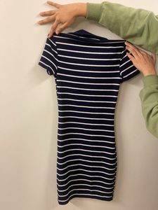 Striped Bodycon Mini Dress