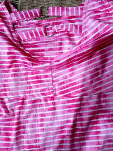 Striped Cold Shoulder Top