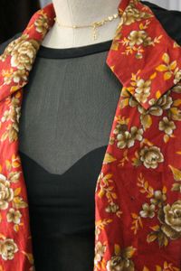 Floral Print Jacket