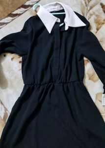 Black-White Set Of Top And Jeans