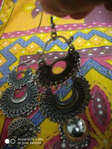 Red Gemstone Earrings