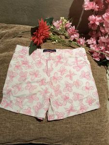 Butterfly Print Shorts